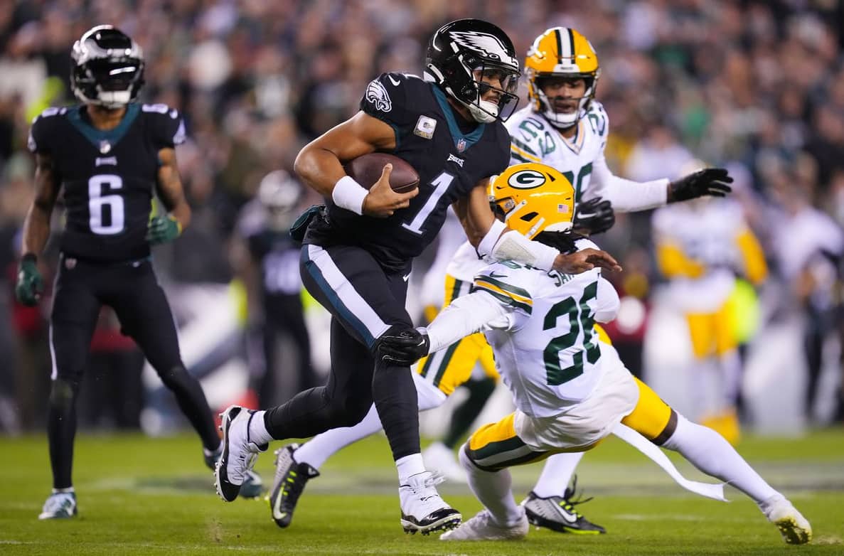 Green Bay Packers Vs Philadelphia Eagles Match Player Stats