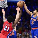 Knicks vs 76ers Match Player Stats