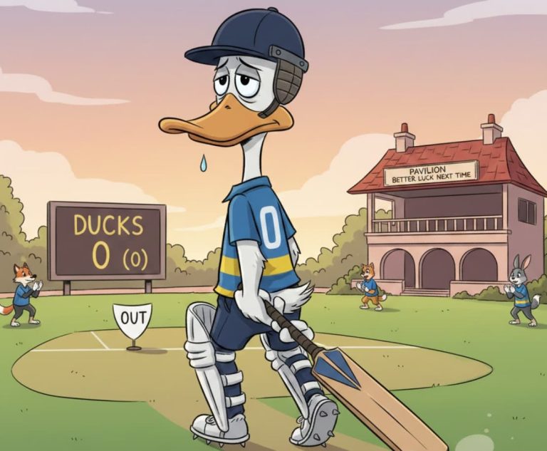 Types of Ducks in Cricket